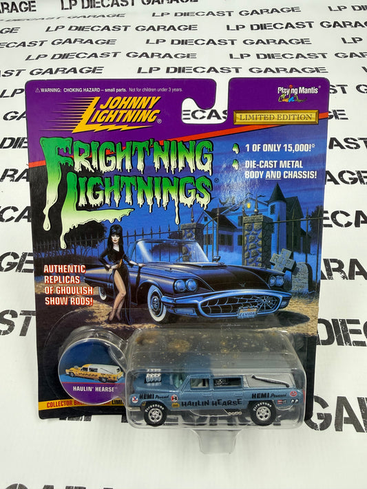 JOHNNY LIGHTNING Haulin Hearse Frightning 1:64 Diecast