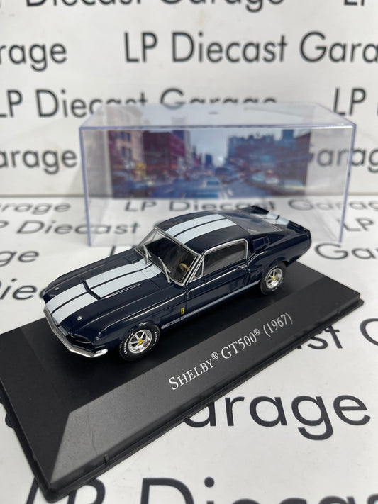 EDICOLA 1967 Ford Mustang Shelby GT500 Blue 1:43 Diecast