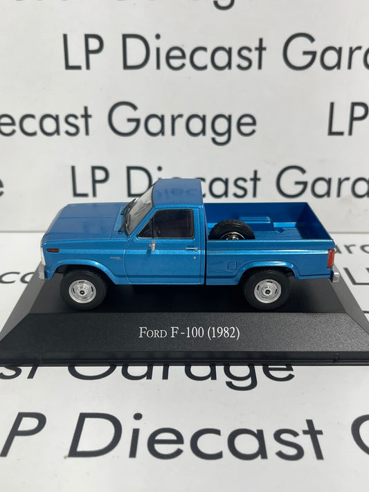 EDICOLA 1982 Ford F-100 Blue Truck 1:43 Diecast