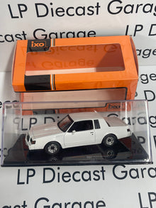IXO Models 1987 Buick Grand National White Muscle Car 1:43 Diecast