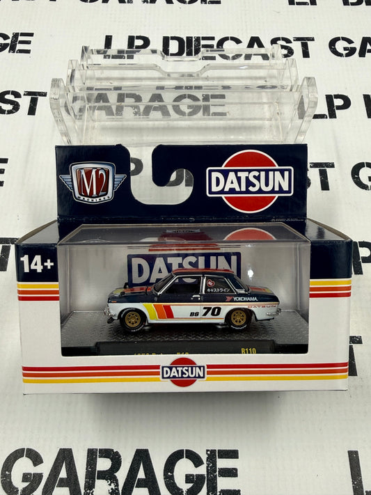 M2 1970 Datsun 510 Race Car Yokohama 1:64 Diecast
