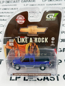 GREENLIGHT 1998 Chevrolet Silverado 1500 Z71 Blue 1:64 Diecast OBT Exclusive