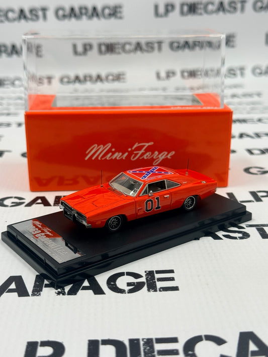 MINI FORGE 1969 Dodge Charger R/T General Lee 1:64 Diecast DOH