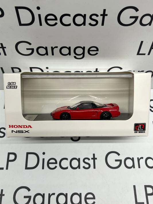 LCD MODELS 1992 Honda NSX Acura Red with Black Rims 1:64 Diecast
