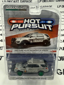 CHASE GREENLIGHT 2017 Ford Police Interceptor PA Trooper Pennsylvania State Police 1:64 Diecast SUV