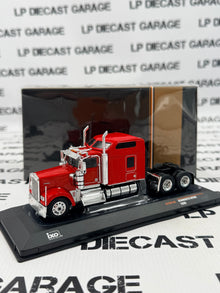 IXO Models 1990 Kenworth W900 Red Semi Truck 1:64 Diecast