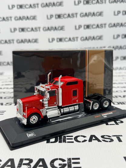 IXO Models 1990 Kenworth W900 Red Semi Truck 1:64 Diecast