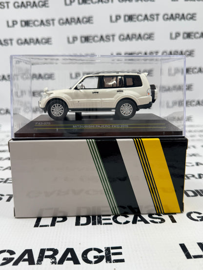 FIRST43 2010 Mitsubishi Pajero 4WD White RHD 1:43 Diecast