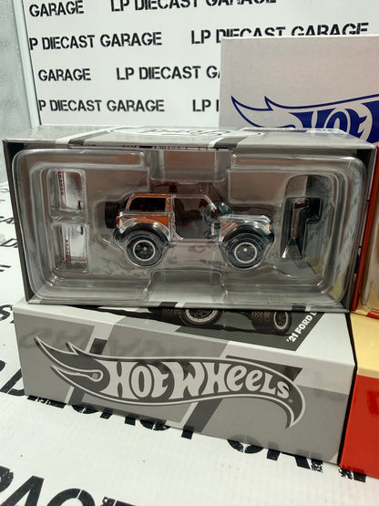 HOT WHEELS '21 Ford Bronco Regular & CHASE Models RLC Club 1:64 Diecast