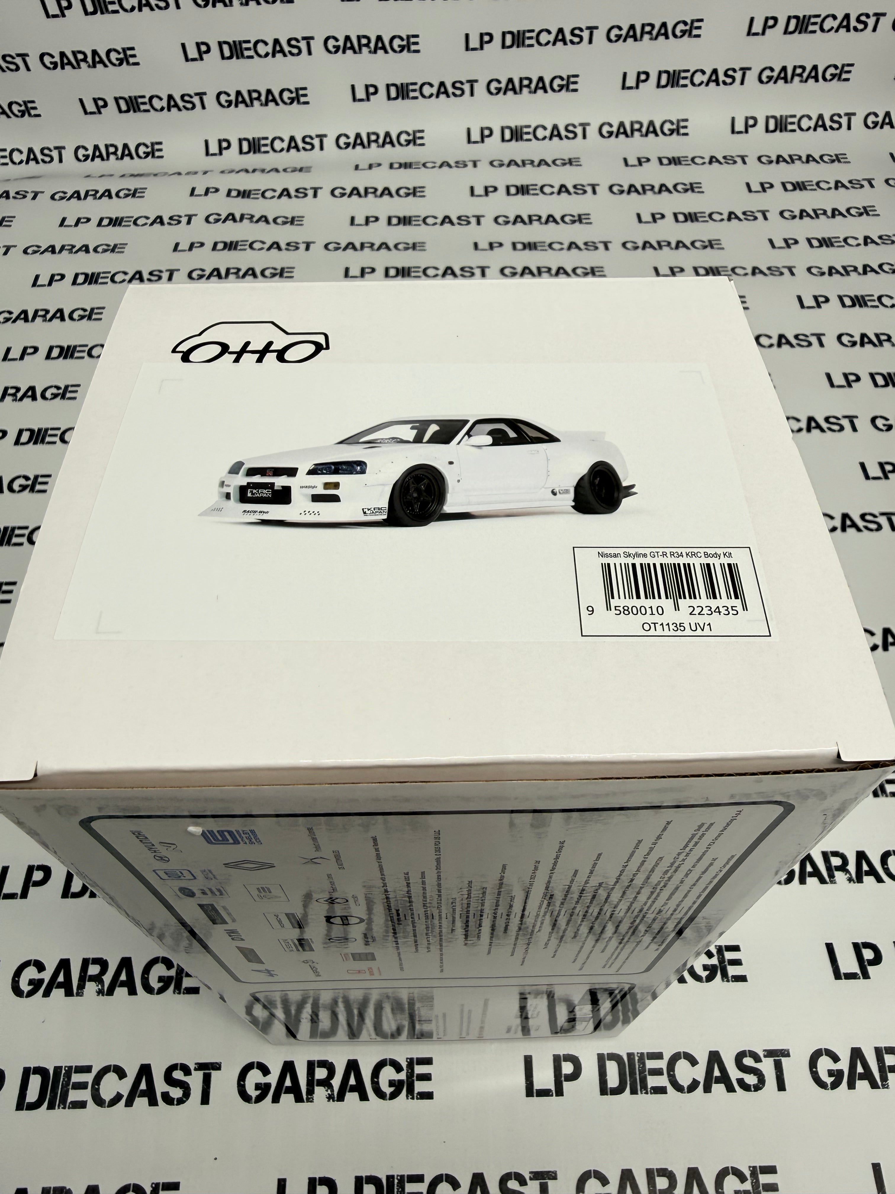 OTTO MOBILE Nissan Skyline GT-R R34 KRC 1:18 Scale Resin Model