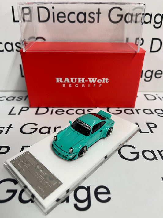 XXE-Models Porsche 964 RWB BeGriff Teal 1:64 Resin Model Rauh-Welt