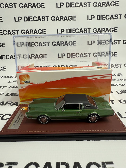 GLM 1972 Lincoln Continental Mark IV Green 1:43 Scale Resin Model Light Ivy Moondust Poly