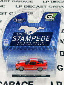 GREENLIGHT 2013 Ford Mustang Shelby GT500 Red 1:64 Diecast Stampede Series 2