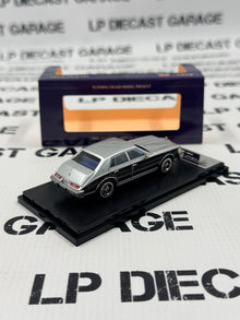 SUN STAR 1980 Cadillac Seville Sable Black - Sheffield Gray 1:64 Diecast Model
