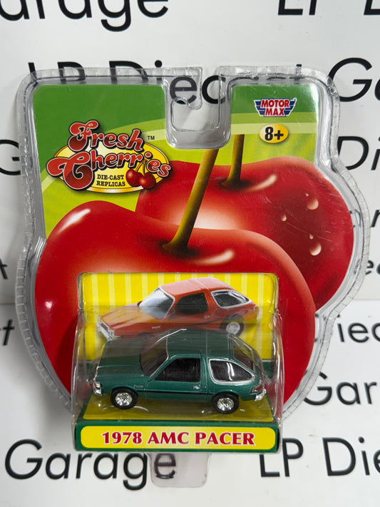 MOTOR MAX 1978 AMC Pacer Green Fresh Cherries 1:64 Diecast