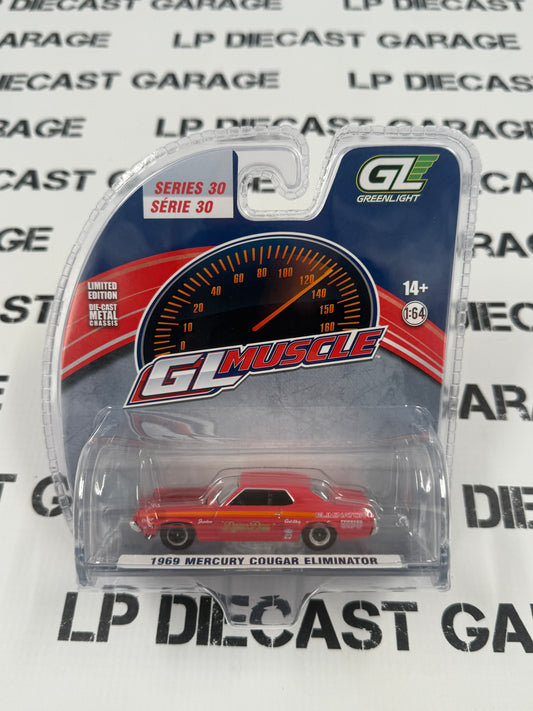 GREENLIGHT 1969 Mercury Cougar Eliminator Dyno Don 1:64 Diecast GL Muscle