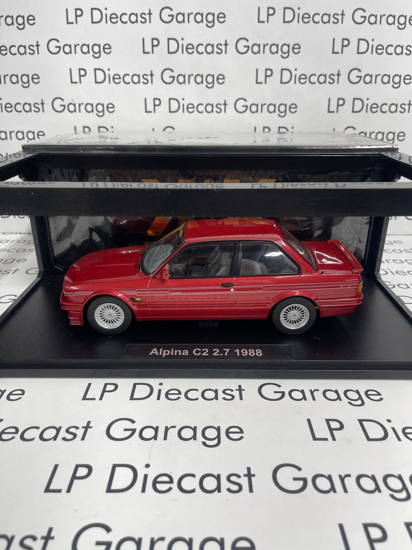 KK Scale 1988 BMW Alpina C2 2.7 Red 1:18 Diecast