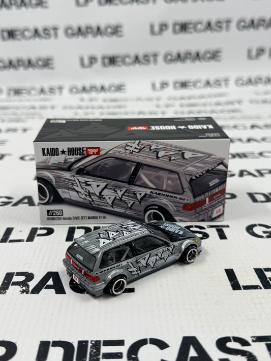 MINI GT KAIDO HOUSE Honda Civic EF Manga V1 1:64 Diecast