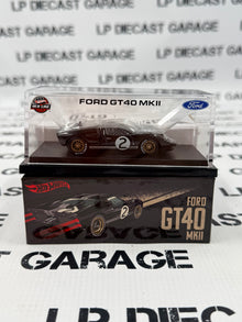 HOT WHEELS Ford GT40 MKII Black RLC Club 1:64 Diecast Collectors