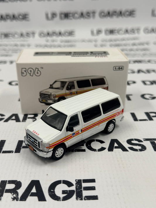 596 Model Ford E350 Van New York NY Fire Department 1:64 Diecast