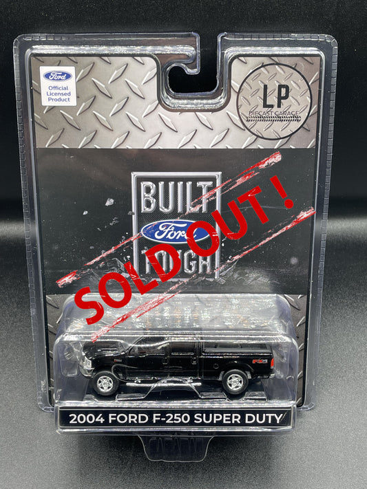 MOTORMAX 2004 Ford F-250 Truck Black LP Exclusive 1:64 Diecast