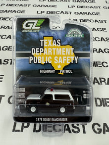 GREENLIGHT 1978 Dodge Ramcharger Texas Dept. Public Safety 1:64 Diecast