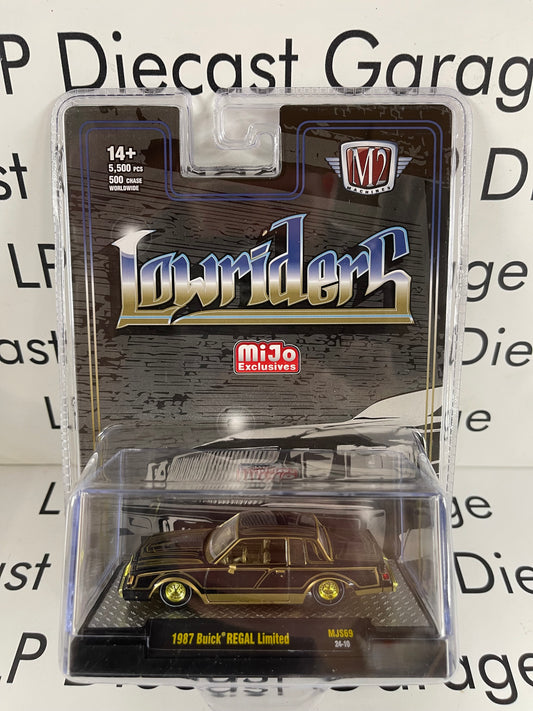 CHASE M2 1987 Buick Regal Limited Lowriders MiJo Exclusive 1:64 Diecast