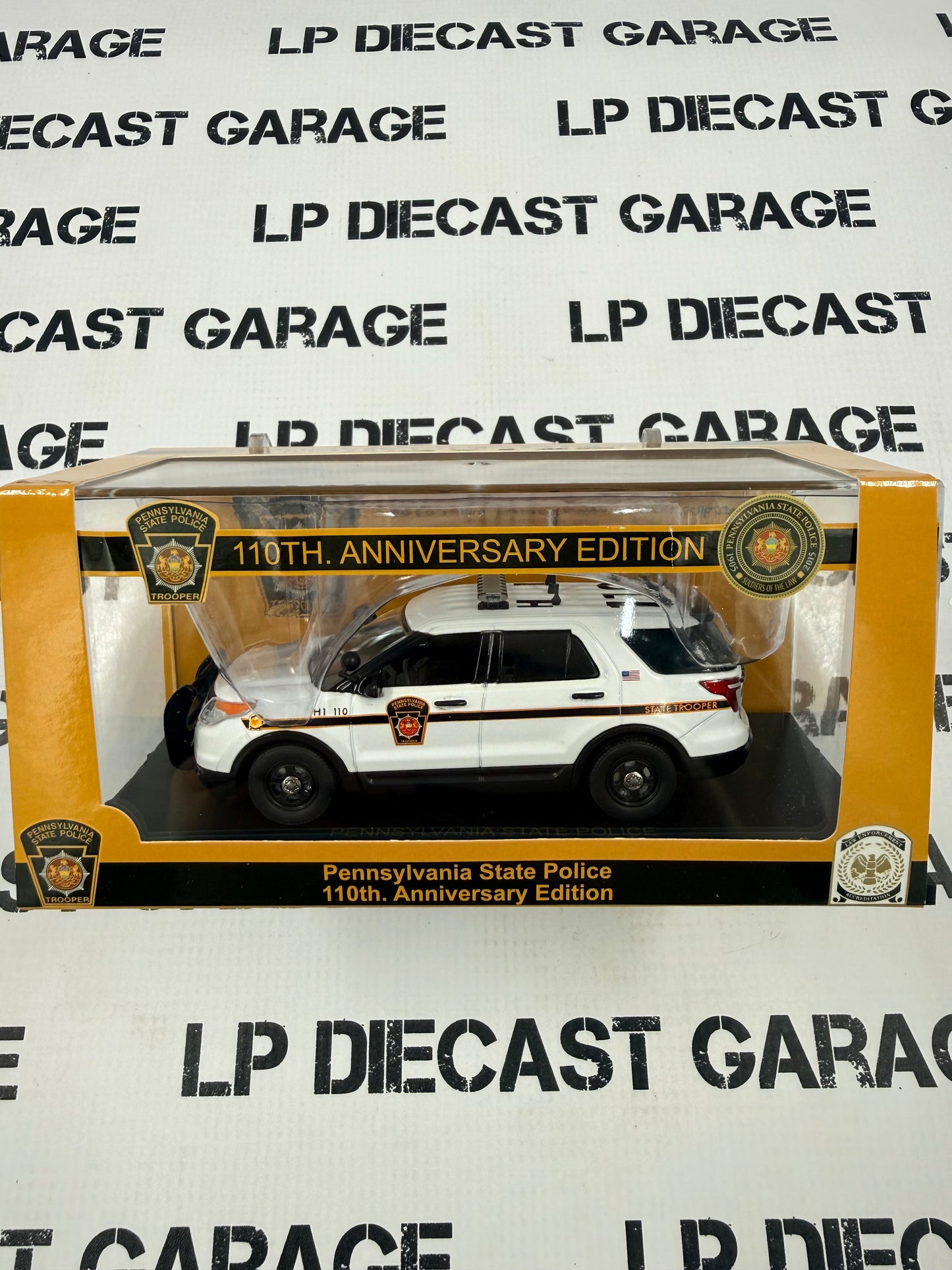 FIRST RESPONSE 2015 Ford Explorer Pennsylvania State Police 110th 1:43 Diecast SUV