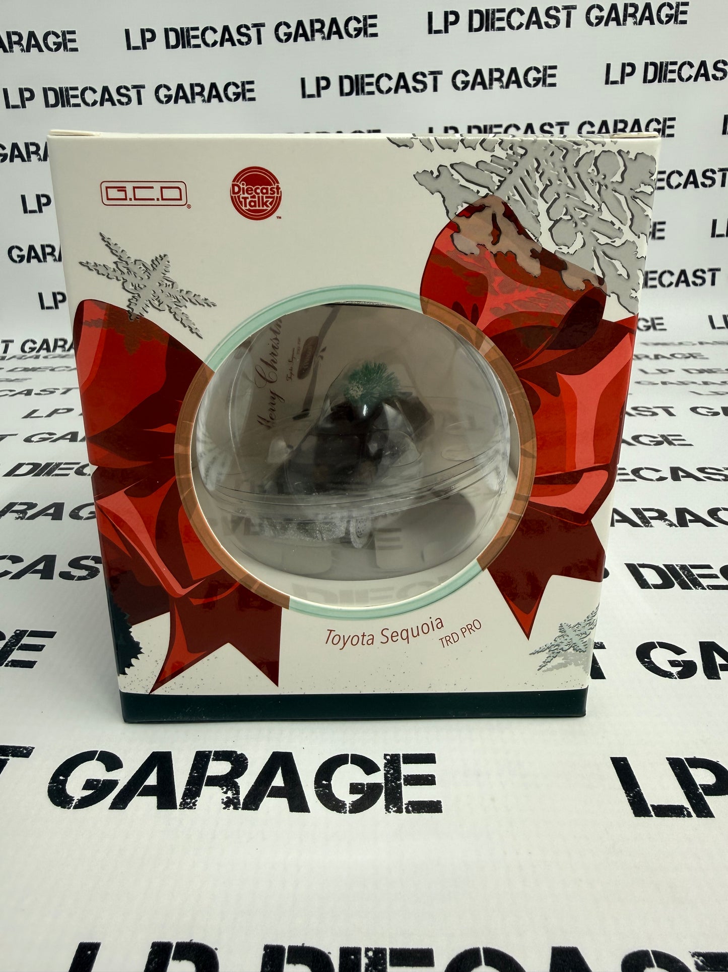 GCD 2025 Toyota Sequoia TRD Pro Green Christmas Edition 1:64 Diecast DiecastTalk Exclusve
