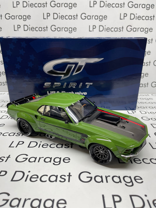 GT SPIRIT 1970 Ford Mustang Fastback Widebody Ruffian Green US064 Only 500pcs Made 1:18 Resin NOT Diecast