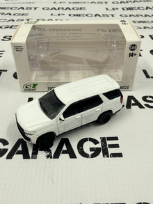 GREENLIGHT 2022 Chevrolet Tahoe Police PPV White 1:64 Diecast Hobby Exclusive