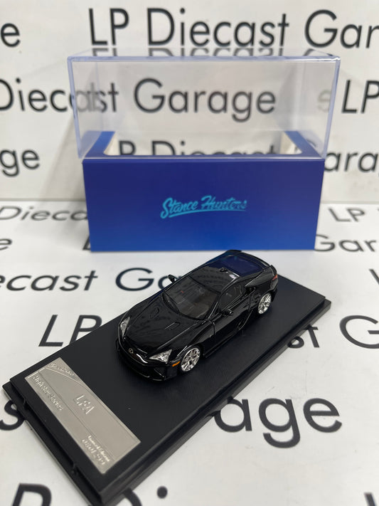 STANCE HUNTERS 2012 Lexus LFA Black 1:64 Resin Model High Rev Series
