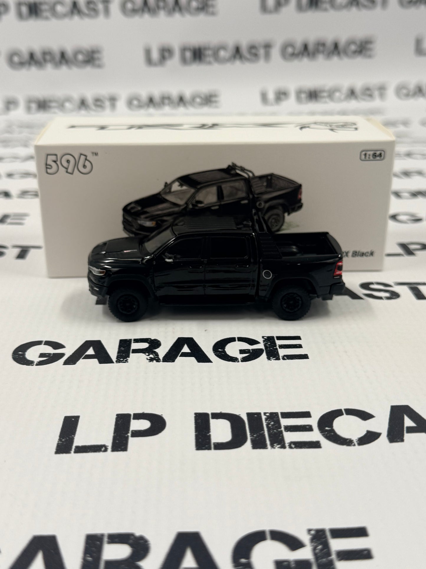 596 Model RAM 1500 TRX Truck Black 1:64 Diecast