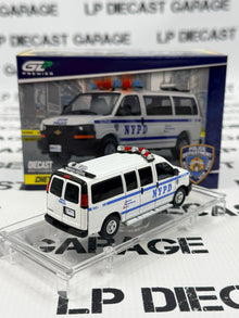 GREENLIGHT Chevy Express Van NYPD Police 1:64 Diecast Expo Exclusive