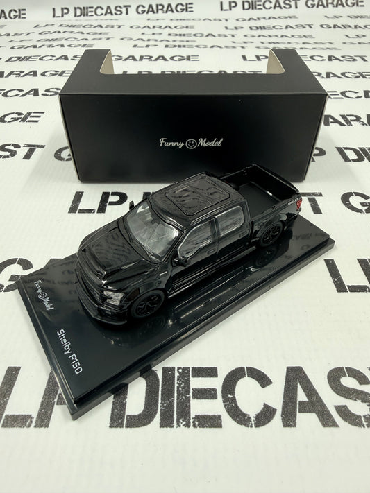 FUNNY MODELS Ford F-150 Shelby Super Snake Black 1:64 Diecast