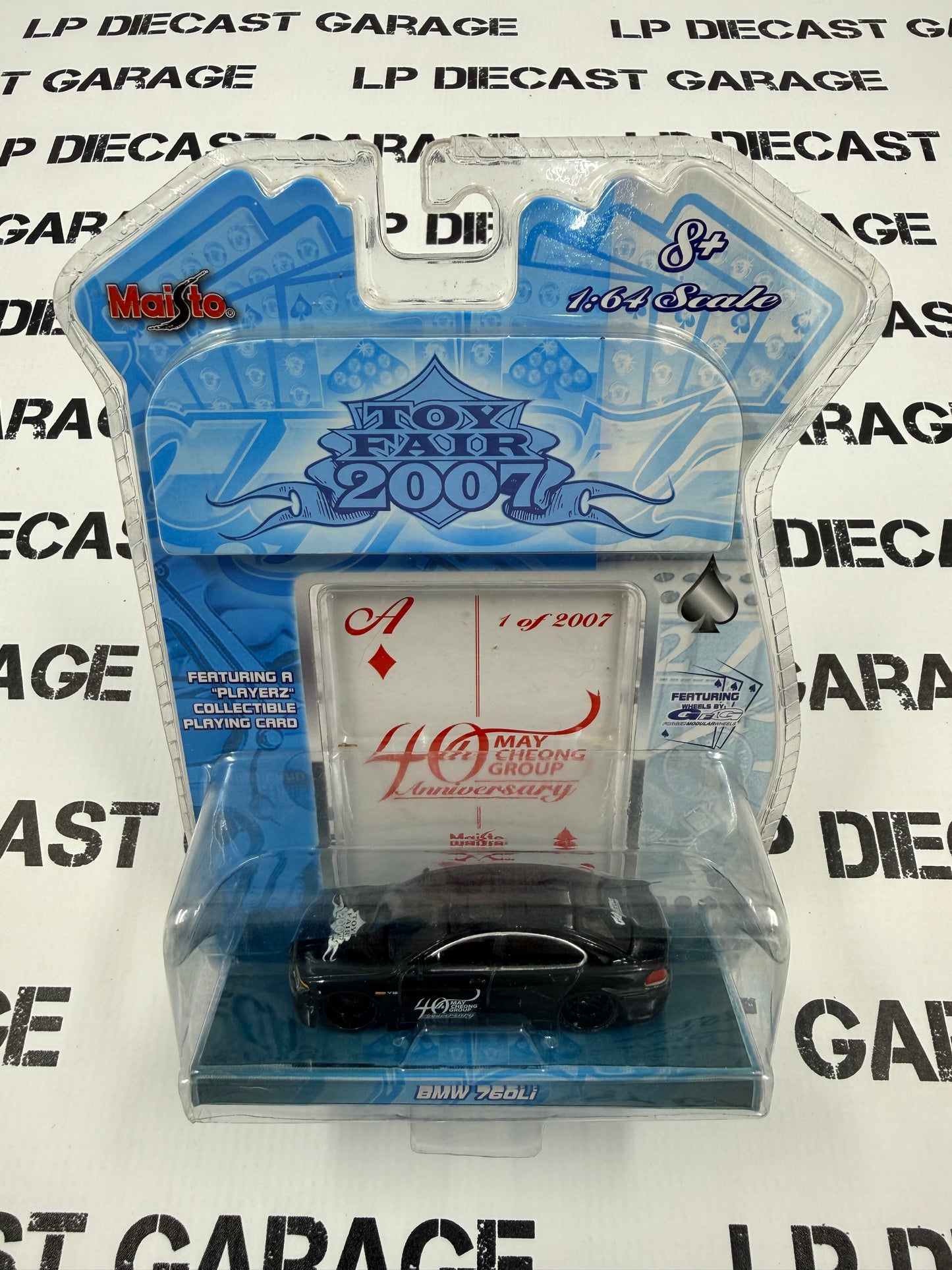 MAISTO BMW 760Li 2007 Toy Fair Edition 1:64 Diecast