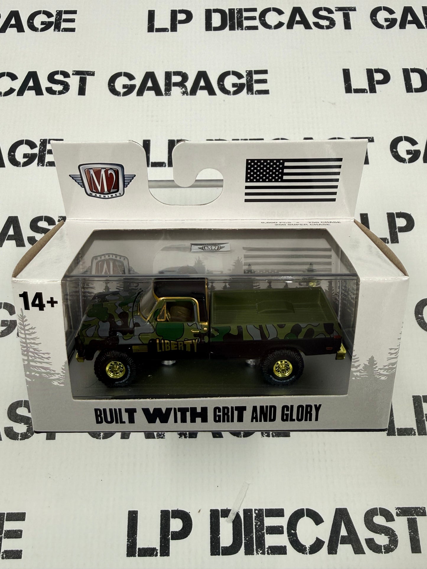 CHASE M2 1972 Ford F-250 Explorer 4X4 LIBERTY 1:64 Diecast Detroit