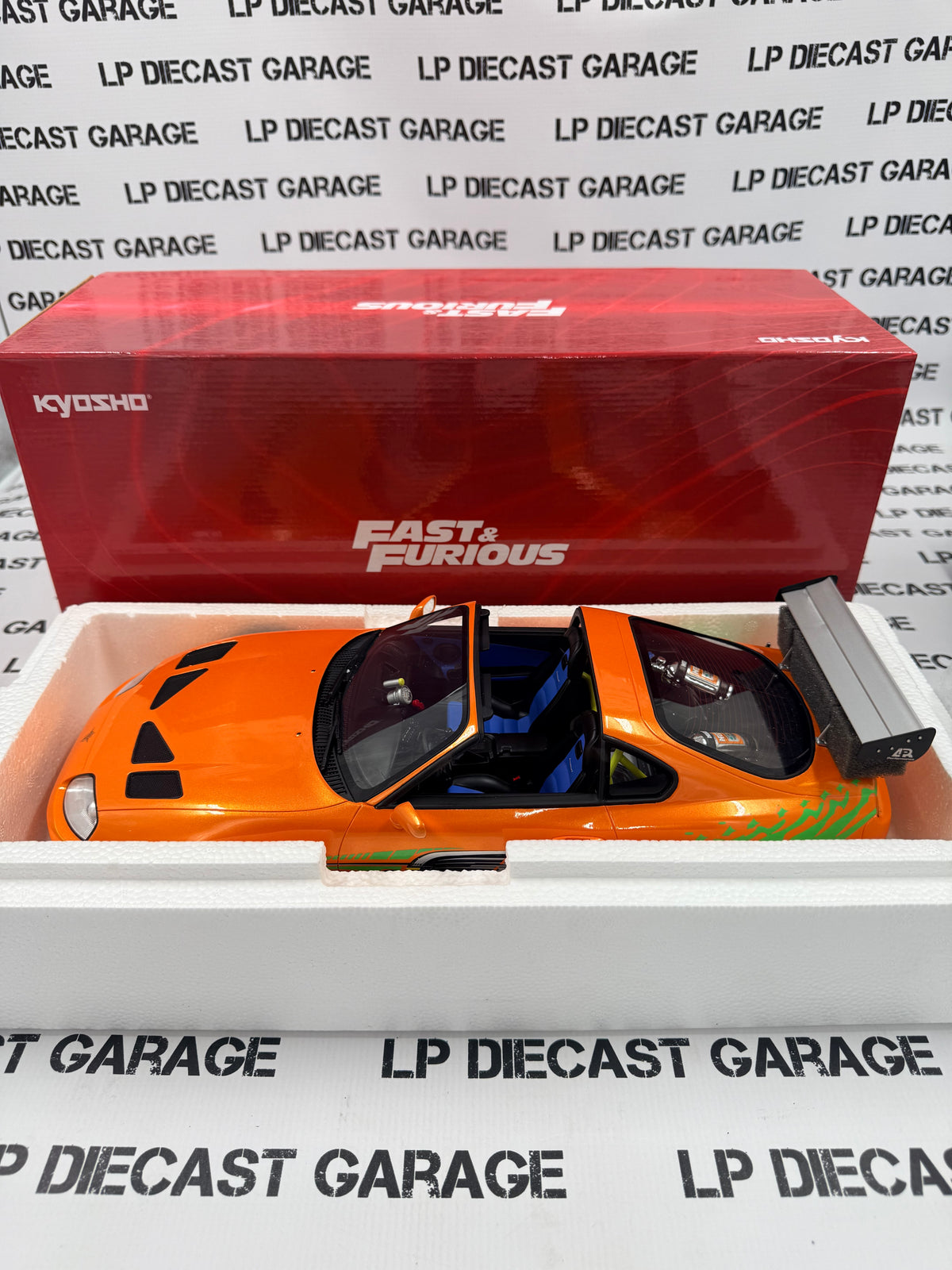 KYOSHO 1994 Toyota Supra Fast & Furious Movie Car 1:12 Scale Resin Model