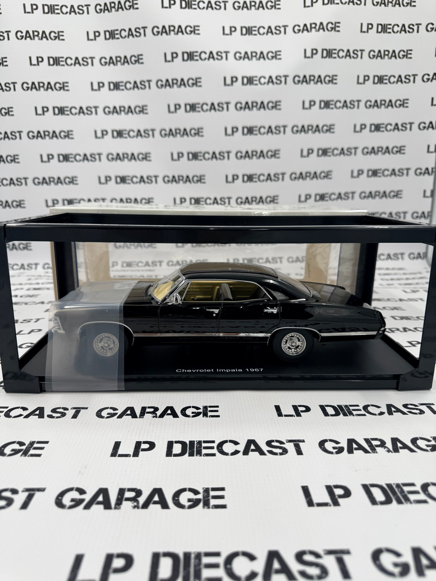 MCG Model Car Group 1967 Chevrolet Impala Black Supernatural 1:18 Diecast