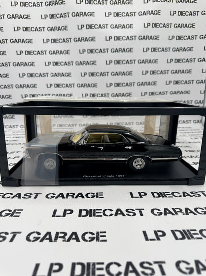 MCG Model Car Group 1967 Chevrolet Impala Black Supernatural 1:18 Diecast