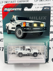 MAJORETTE 1985 Toyota Hilux SR5 Pickup White 1:64 Diecast Collector Series