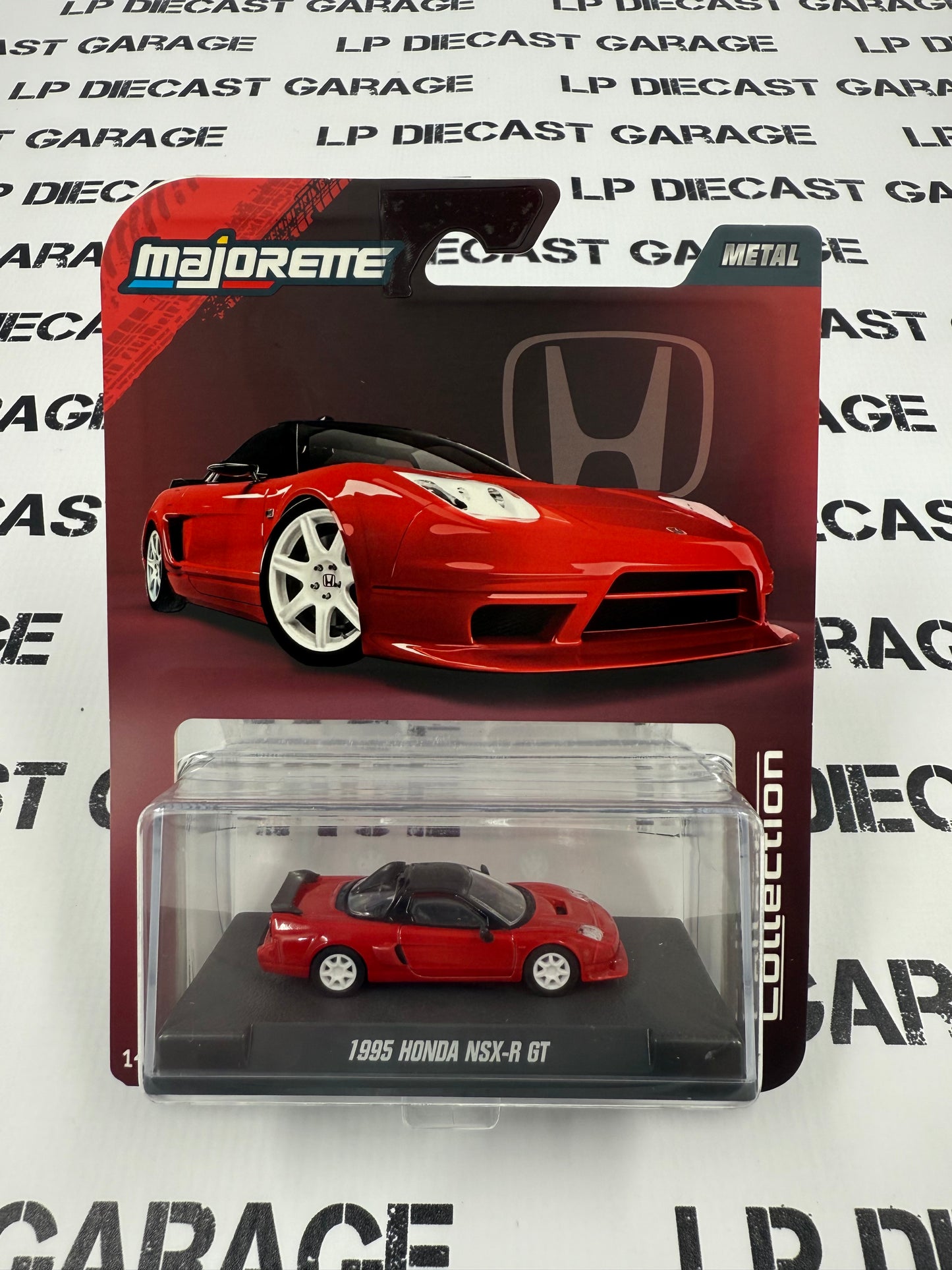 MAJORETTE 1995 Honda NSX-R GT Red 1:64 Diecast Collector Series