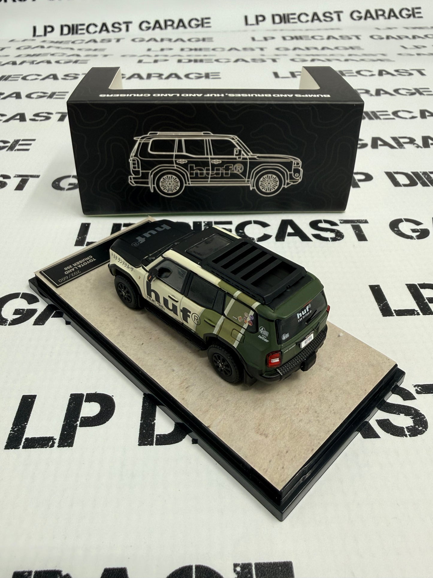 GCD 2025 Toyota Land Cruiser 250 Huf Exclusive  1:64 Diecast