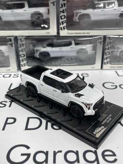 GCD 2024 Toyota Tundra TRD Pro White LP Exclusive 1:64 Diecast