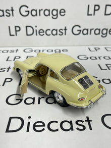 KINSMART 1959 Porsche 356B Carrera 2 Yellow 1:32 Diecast