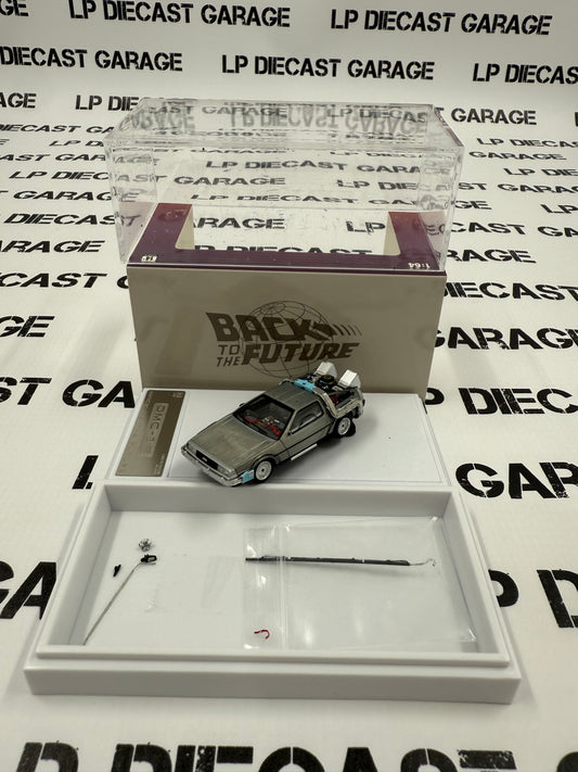 DCM Back to the Future DeLorean Time Machine 1:64 Diecast AUCTION