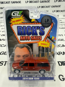 GREENLIGHT 2014 Ram 1500 Laramie Longhorn Cherry LP Exclusive 1:64 Diecast Ricks Auto Sales
