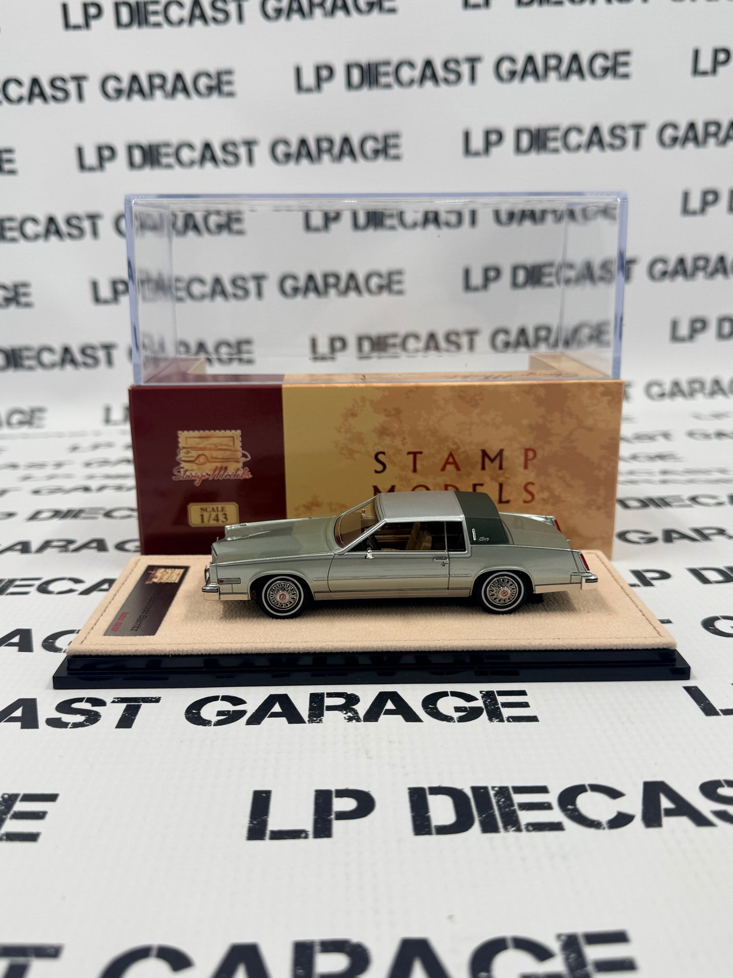 STAMP MODELS 1985 Cadillac Eldorado Biarritz Sage 1:43 Scale Resin Model