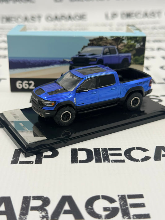 GCD Shadow PRO 2022 Ram 1500 TRX Blue Truck 1:64 Diecast