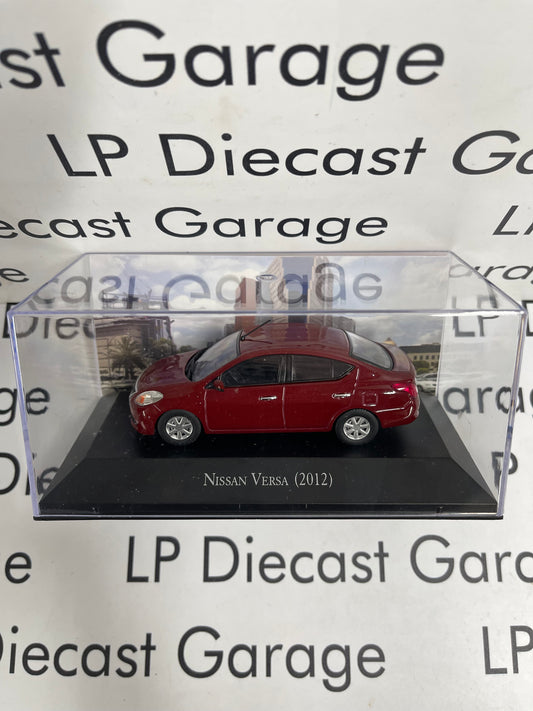 EDICOLA 2012 Nissan Versa Red Sedan 1:43 Diecast Euro
